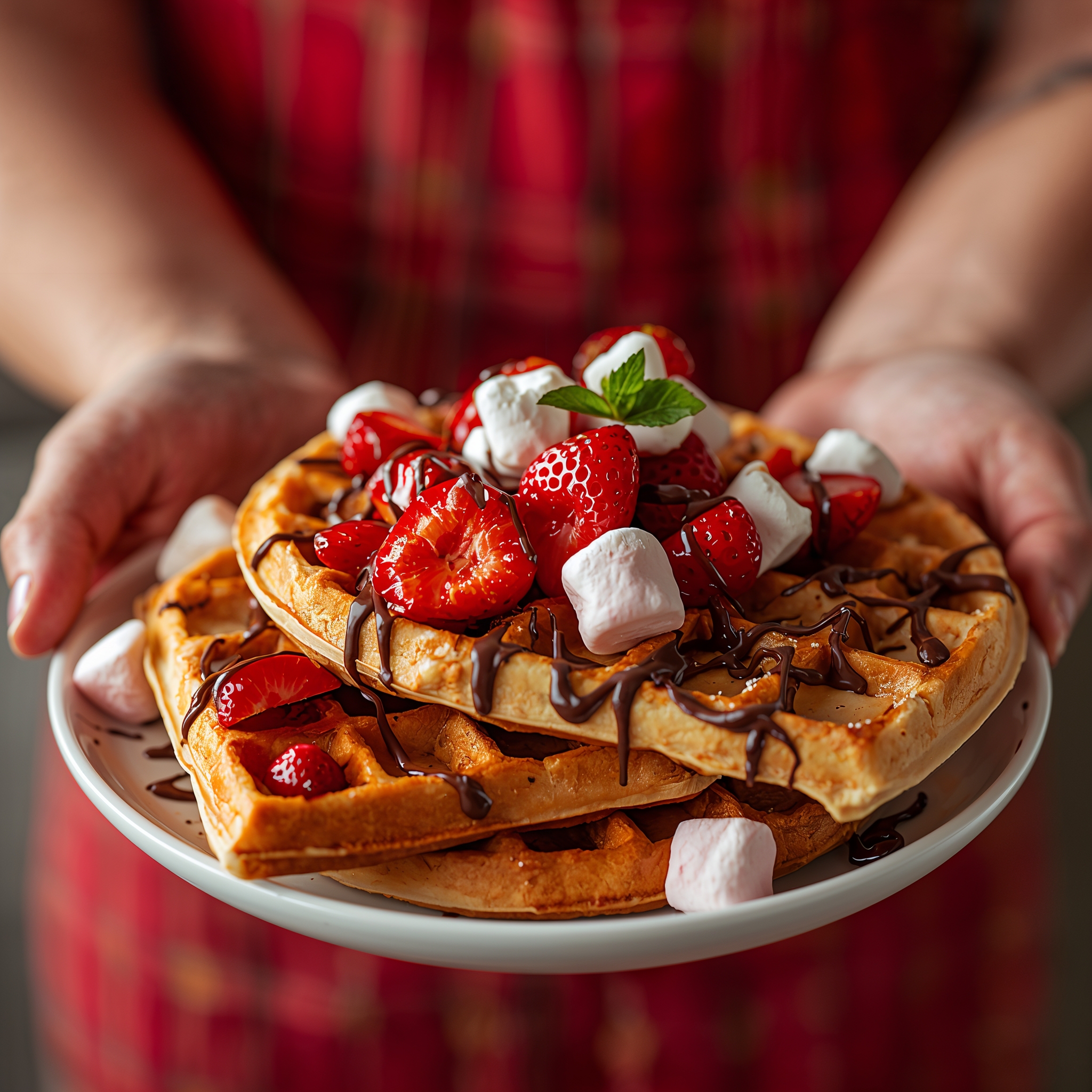 Dessert Catering and Sweet Waffles